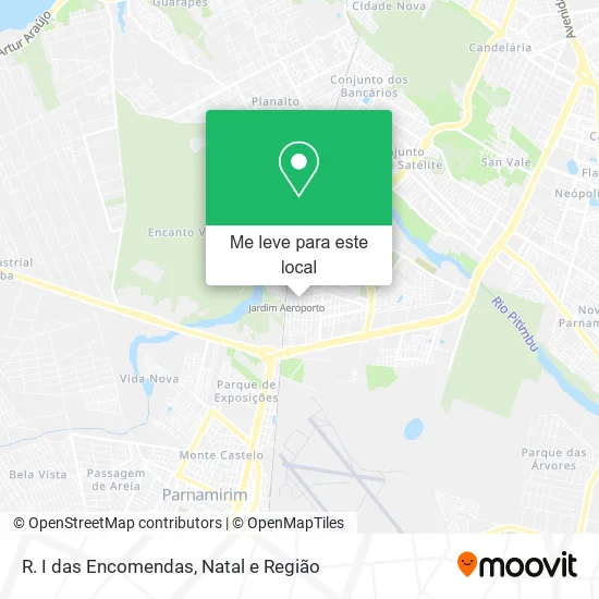 R. I das Encomendas mapa