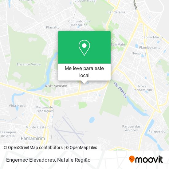 Engemec Elevadores mapa
