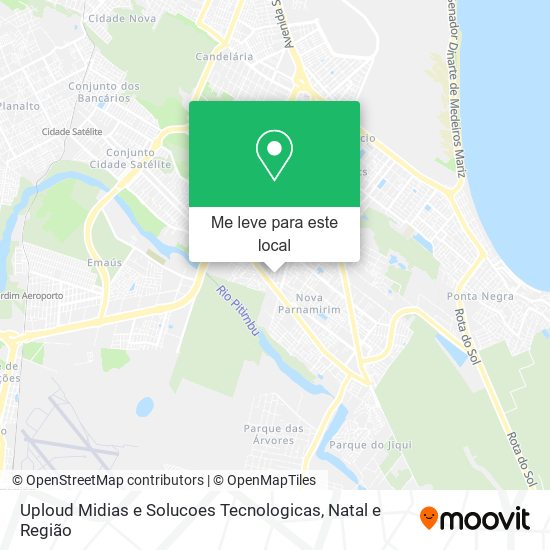 Uploud Midias e Solucoes Tecnologicas mapa