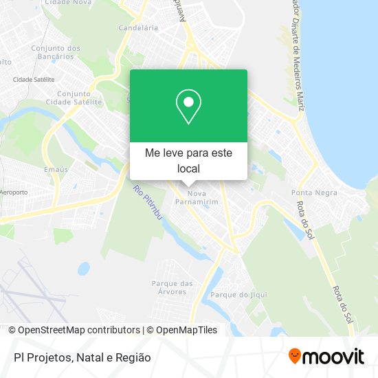 Pl Projetos mapa