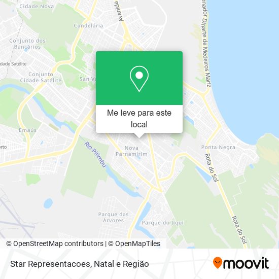 Star Representacoes mapa