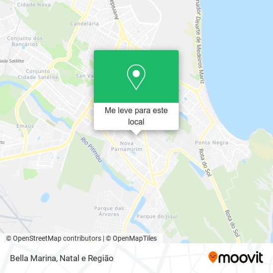 Bella Marina mapa