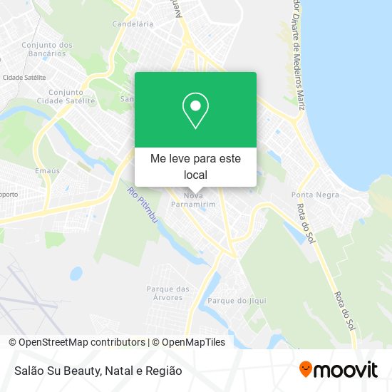 Salão Su Beauty mapa