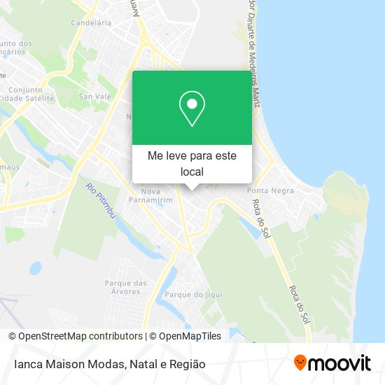 Ianca Maison Modas mapa