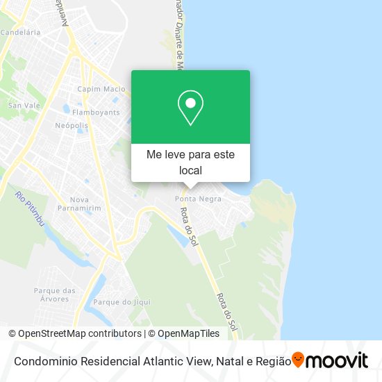 Condominio Residencial Atlantic View mapa