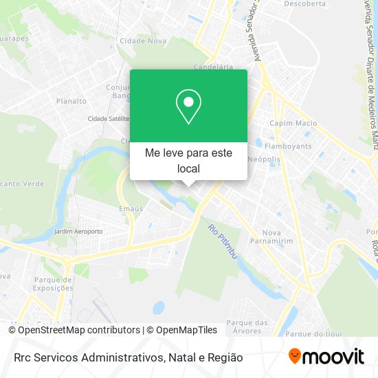 Rrc Servicos Administrativos mapa
