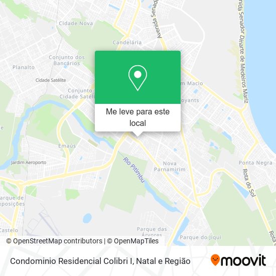 Condominio Residencial Colibri I mapa