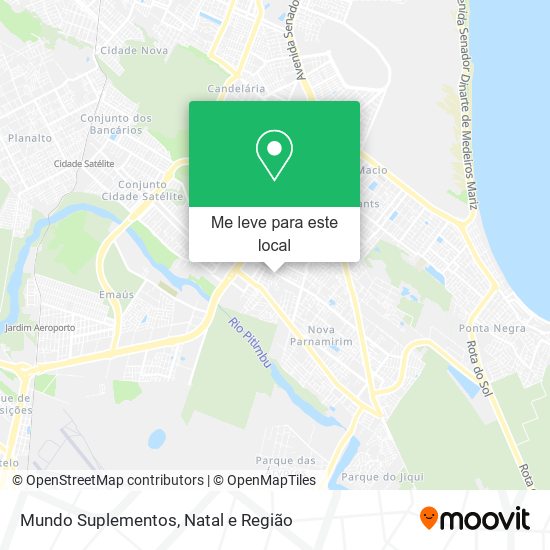 Mundo Suplementos mapa