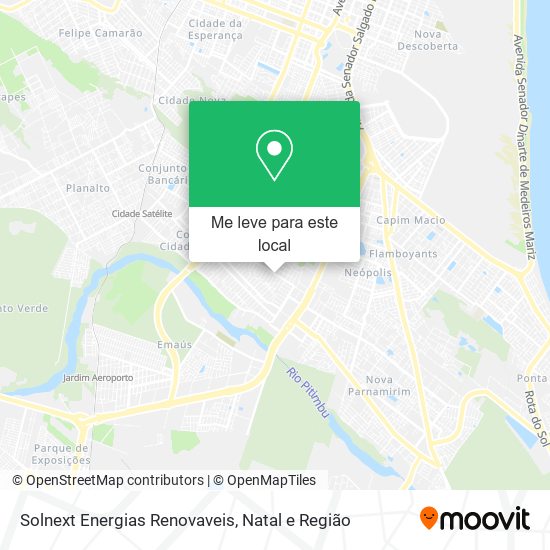 Solnext Energias Renovaveis mapa
