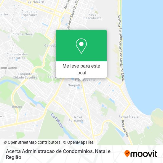 Acerta Administracao de Condominios mapa