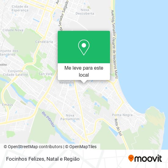 Focinhos Felizes mapa