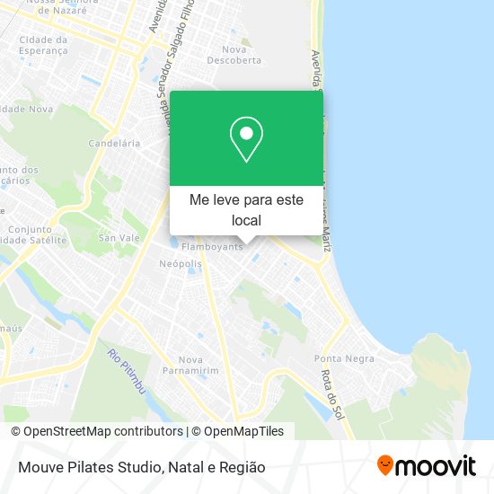 Mouve Pilates Studio mapa