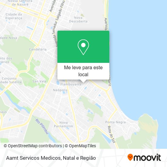 Aamt Servicos Medicos mapa