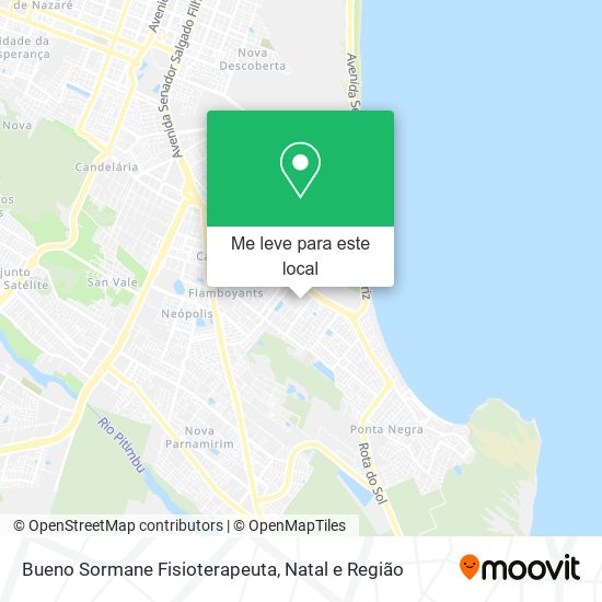 Bueno Sormane Fisioterapeuta mapa