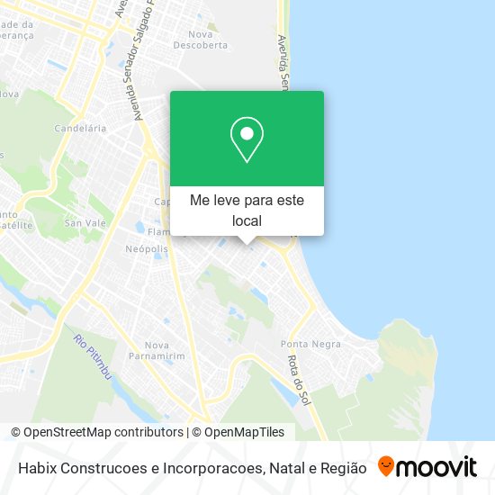 Habix Construcoes e Incorporacoes mapa