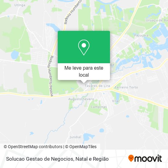 Solucao Gestao de Negocios mapa