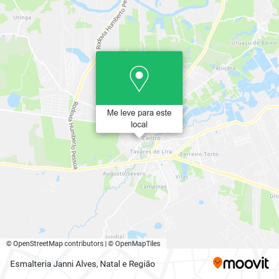 Esmalteria Janni Alves mapa