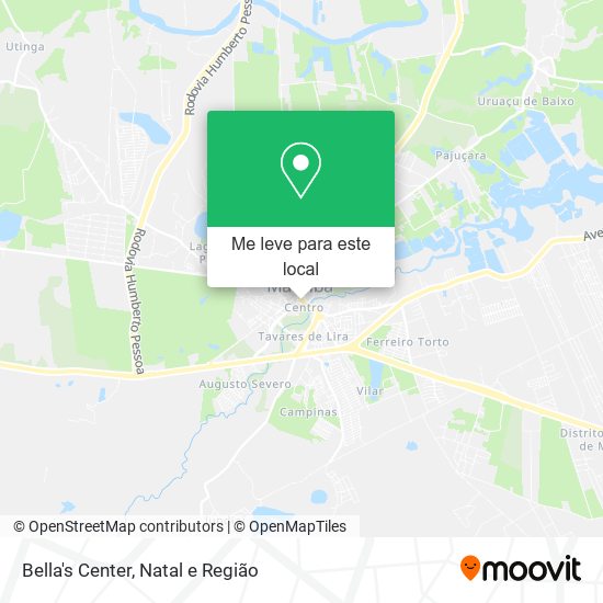 Bella's Center mapa
