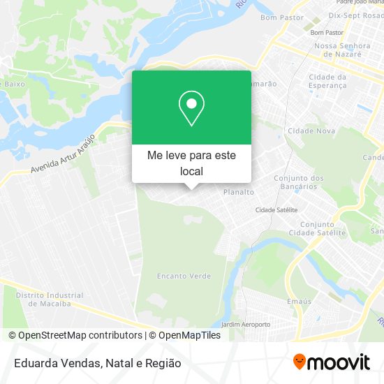 Eduarda Vendas mapa