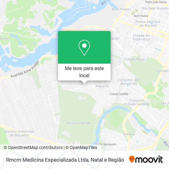 Rmcm Medicina Especializada Ltda mapa
