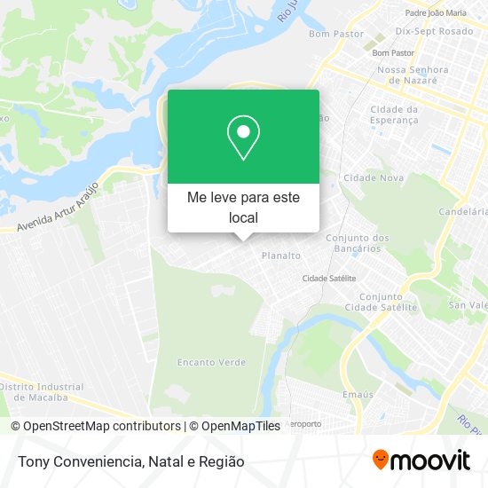 Tony Conveniencia mapa