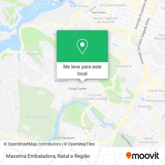 Maxxima Embaladora mapa