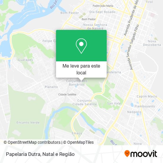 Papelaria Dutra mapa
