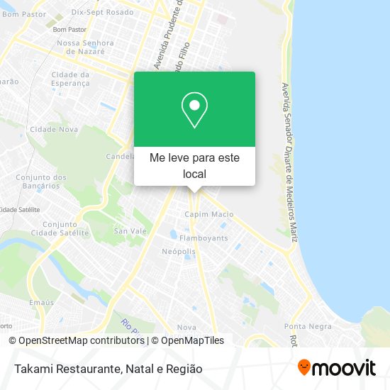 Takami Restaurante mapa