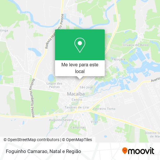 Foguinho Camarao mapa