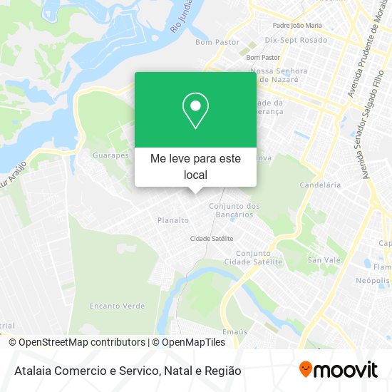 Atalaia Comercio e Servico mapa