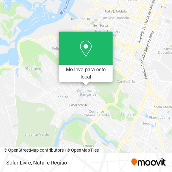 Solar Livre mapa