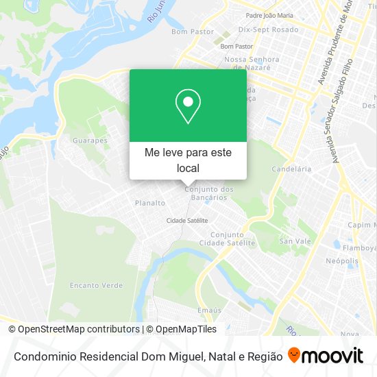 Condominio Residencial Dom Miguel mapa