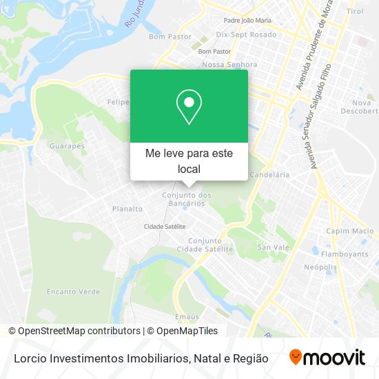 Lorcio Investimentos Imobiliarios mapa