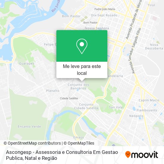 Ascongesp - Assessoria e Consultoria Em Gestao Publica mapa