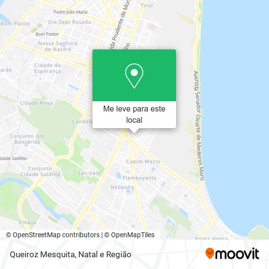 Queiroz Mesquita mapa