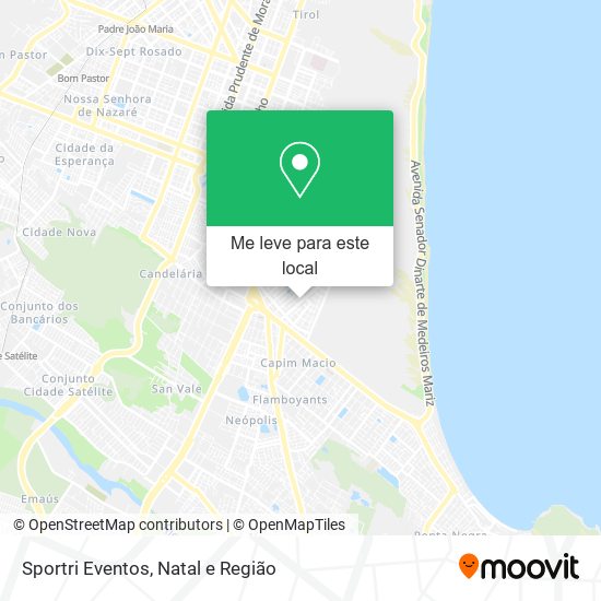 Sportri Eventos mapa