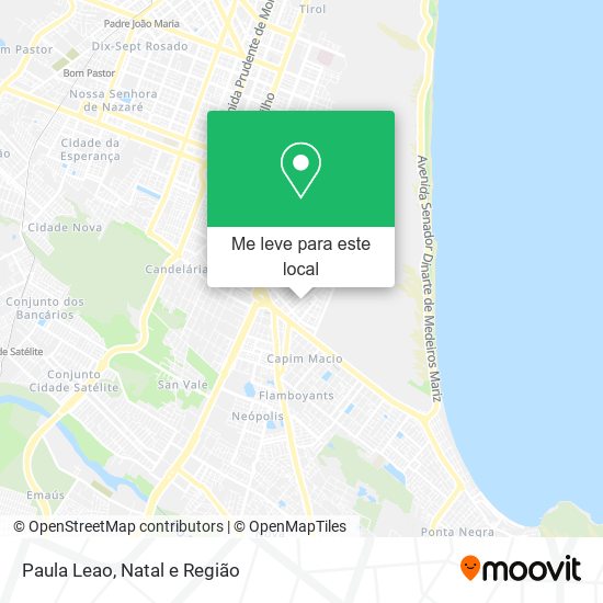 Paula Leao mapa