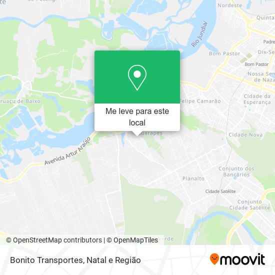 Bonito Transportes mapa