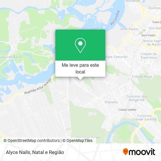 Alyce Nails mapa