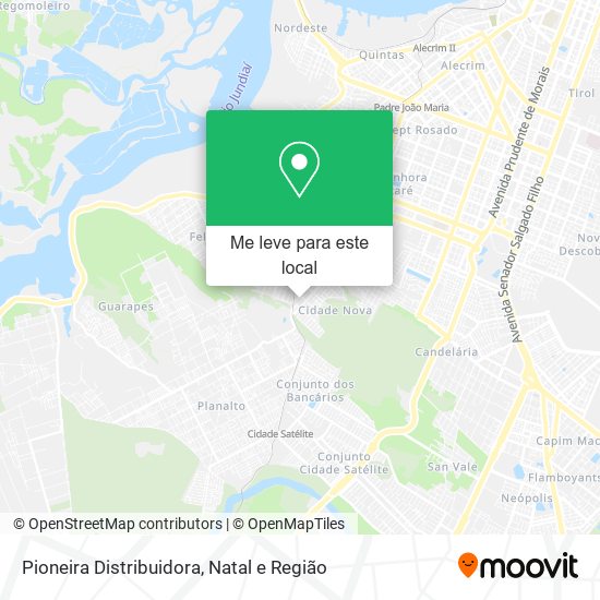 Pioneira Distribuidora mapa