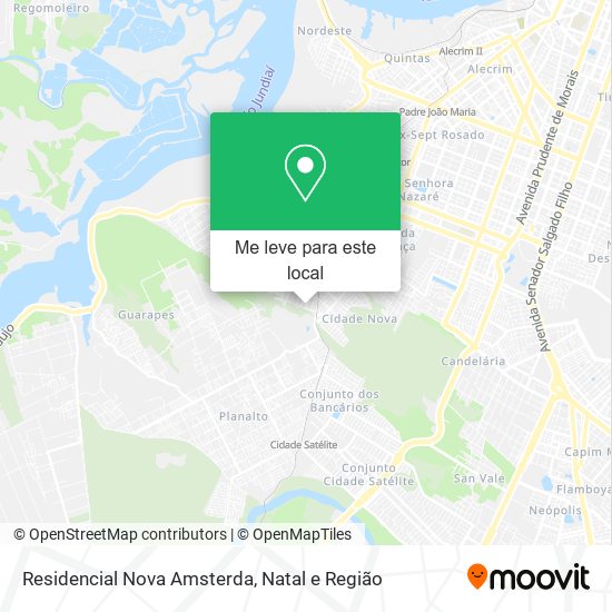Residencial Nova Amsterda mapa