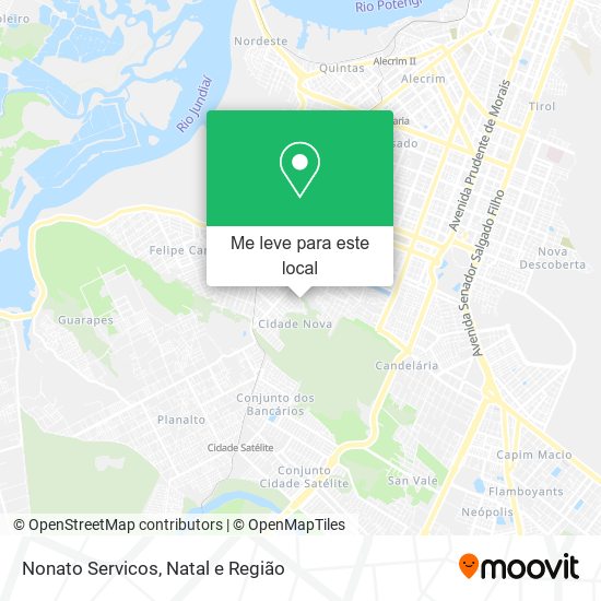 Nonato Servicos mapa