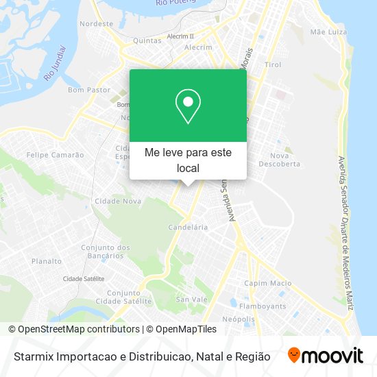 Starmix Importacao e Distribuicao mapa