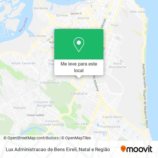 Lux Administracao de Bens Eireli mapa