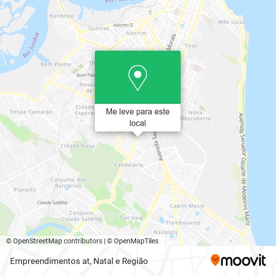 Empreendimentos at mapa