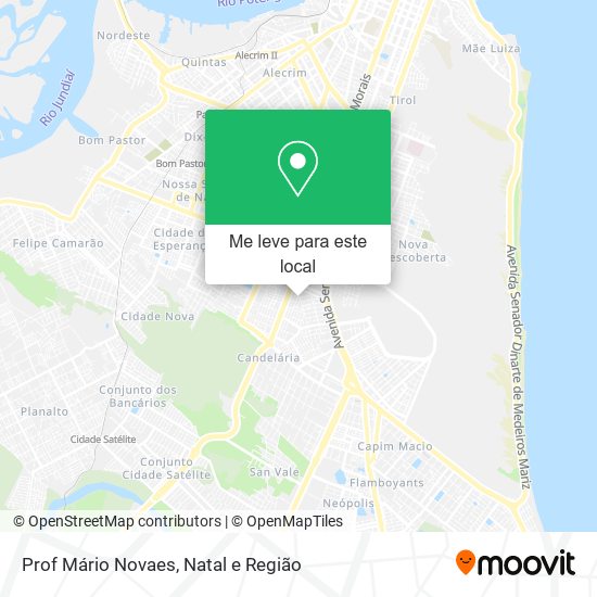 Prof Mário Novaes mapa