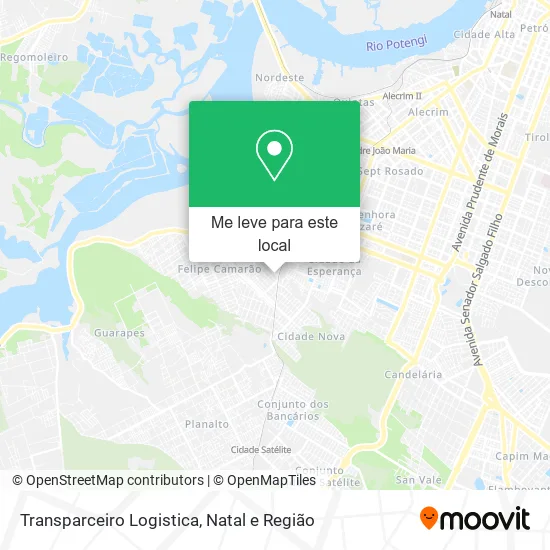 Transparceiro Logistica mapa