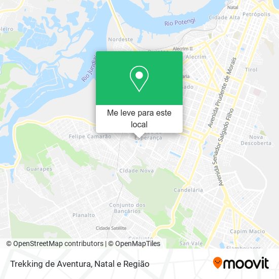 Trekking de Aventura mapa