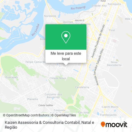 Kaizen Assessoria & Consultoria Contabil mapa