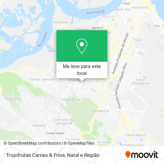 Tropifrutas Carnes & Frios mapa
